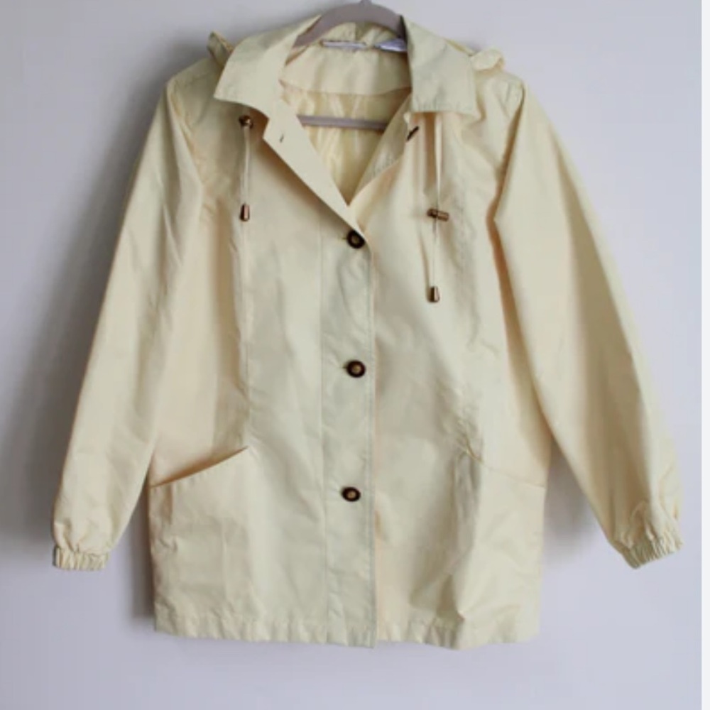 Blair butter yellow rain coat - Picture 2 of 10